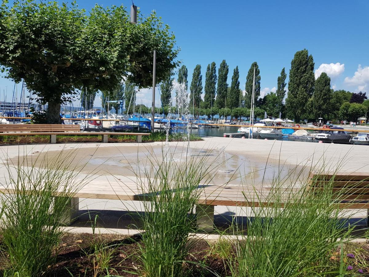 Gaestehaus Maeder Am Hafen Uhldingen-Mühlhofen Exterior foto
